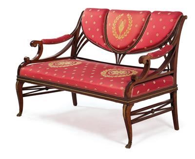 Neoklassizistische Sitzbank, - Furniture, carpets