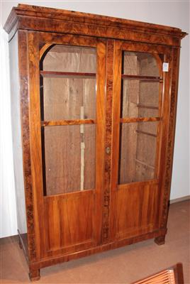 Vitrine i. Biederm. Stil, - Nábytek, koberce