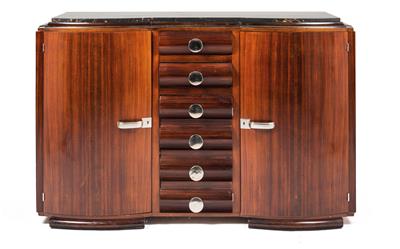 Art Deco-Buffet, - Mobili e tappeti