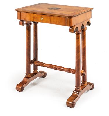 Biedermeier Nähtischchen, - Möbel, Design und Teppiche