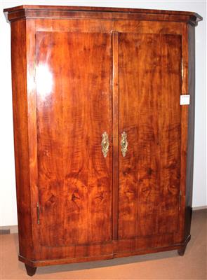 Biedermeier Schrank, - Mobili e tappeti