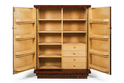 Exklusiver, halbhoher Gaderobeschrank, - Furniture, carpets