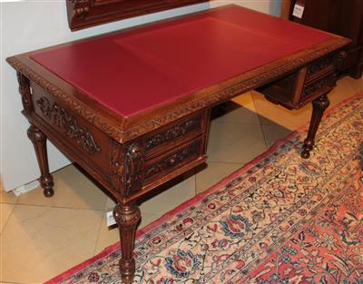 Historismus Schreibtisch, - Furniture, carpets