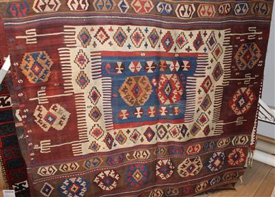 Ostanatolischer Kelim ca. 373 x 168 cm, - Furniture, carpets