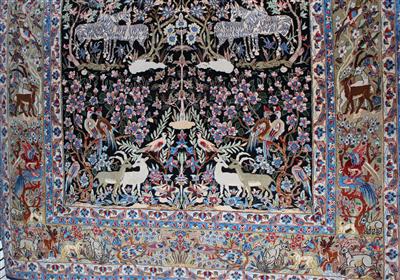 Isfahan ca. 223 x 157 cm, - Möbel, Design und Teppiche