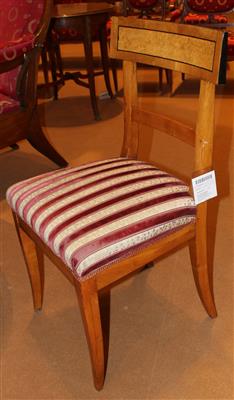 Paar Biedermeier-Sessel, - Möbel, Design und Teppiche