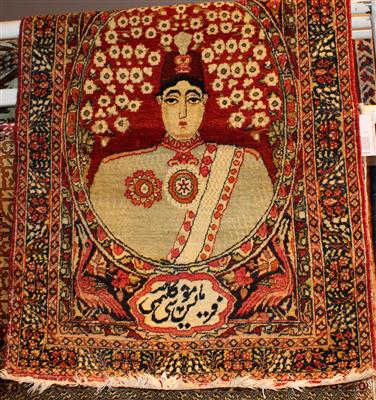 Kirman ca. 89 x 60 cm, - Sommerauktion - Möbel, Teppiche und Design