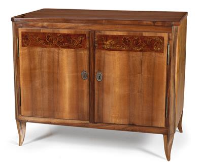 Biedermeier Trumeaukästchen, - Summer-auction