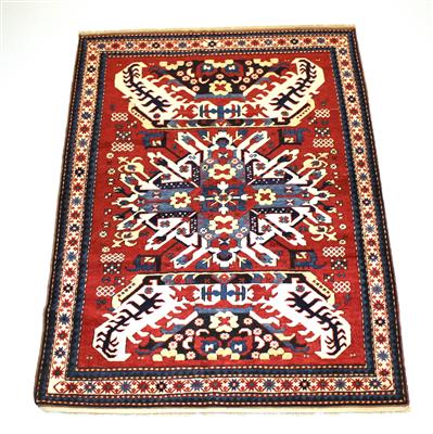 Anatolischer Sunburst Carpet ca. 215 x 149 cm, - Asta estiva