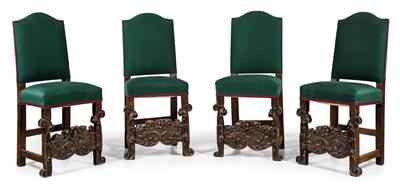 Satz von 4 provinziellen Sesseln, - Furniture