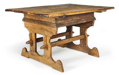 Bäuerlicher Tisch, - Furniture