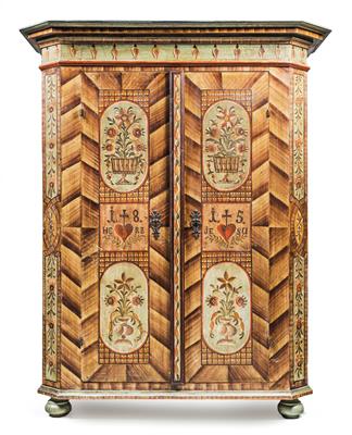 Oberösterreichischer Bauernschrank, - Furniture