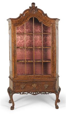 Holländische Vitrine, - Furniture