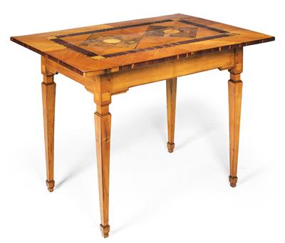 Josefinischer Tisch, - Möbel und dekorative Kunst