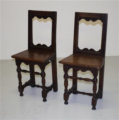 Paar prov. franz. Sessel, - Furniture and Decorative Art