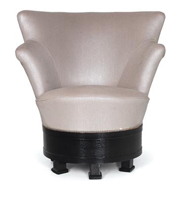 Großer Dreh- Fauteuil, - Furniture and Decorative Art