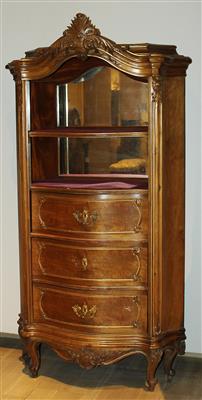 Historismus Eckschrank, - Mobili e arti decorative