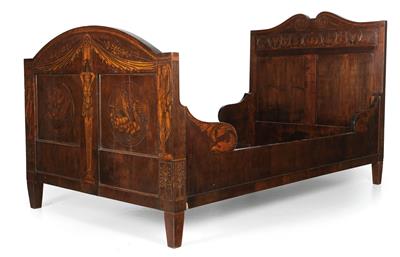 Empire-Bett, - Furniture and Decorative Art