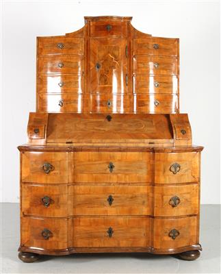 Tabernakel-Schreibschrank, - Furniture and Decorative Art