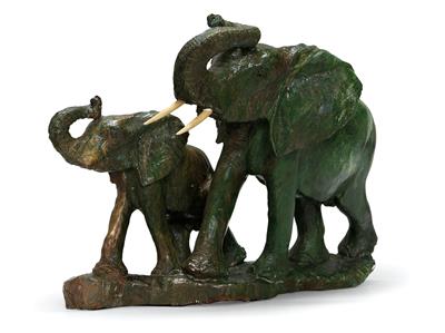 "Elefant mit Elefantenjunge", - Nábytek
