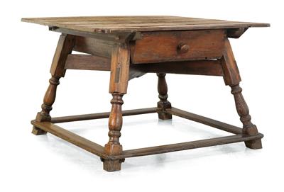 Bäuerlicher Tisch, - Mobili e arti decorative
