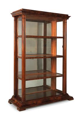 Biedermeier Vitrine, - Furniture and Decorative Art