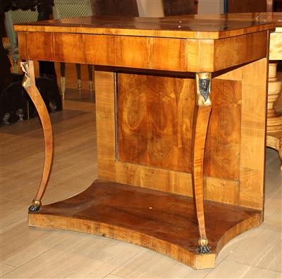 Biedermeier Konsoltisch, - Furniture and Decorative Art