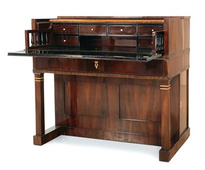 Biedermeier Schreibtisch, - Möbel und dekorative Kunst