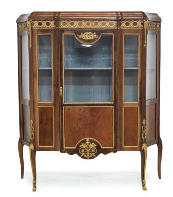 Halbhohe Vitrine, - Mobili e arti decorative