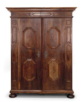 Provinzieller Barockschrank, - Mobili e arti decorative