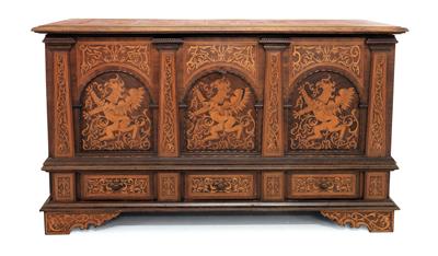 Tiroler Truhe im Renaissancestil, - Furniture and Decorative Art