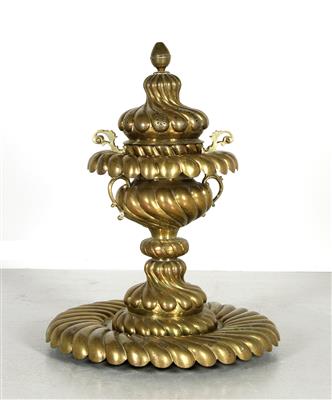 Orientalischer Handwärmerbzw. Räuchergefäß, - Mobili e arti decorative