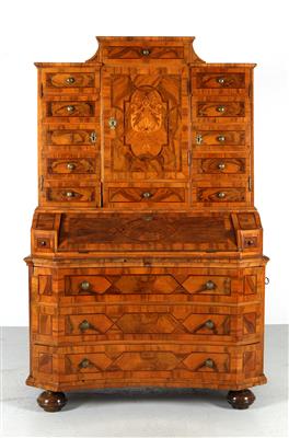 Tabernakel-Schreibschrank, - Furniture and Decorative Art