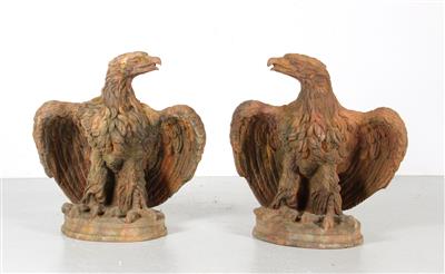 "Adlerpaar", - Gartenmöbel und Gartendekoration