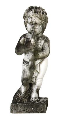 Gartenfigur "Putto musizierend", - Mobili