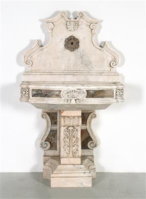 Wandbrunnen i. ital. Barockstil, - Furniture