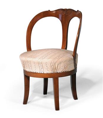 Biedermeier-Sessel, - Möbel und dekorative Kunst
