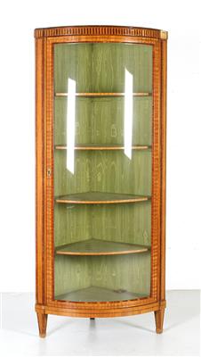 Eckvitrine, - Mobili e arti decorative