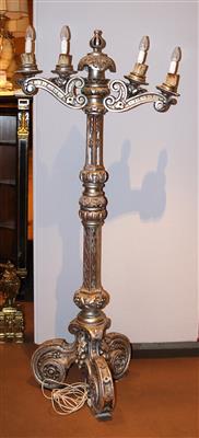 Bodenstandlampe im Barockstil, - Furniture and Decorative Art