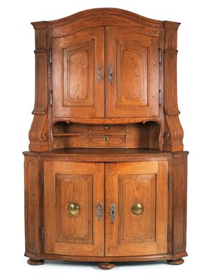 Provinzieller Eck-Aufsatzschrank - Furniture and Decorative Art