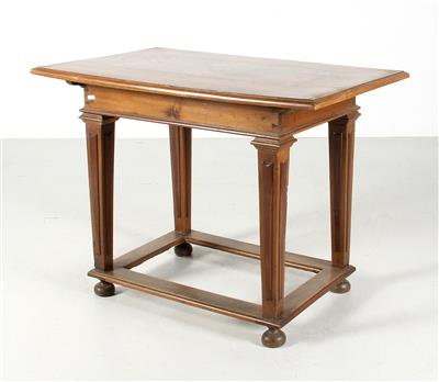 Rechteckiger josefinischer Tisch, - Furniture and Decorative Art