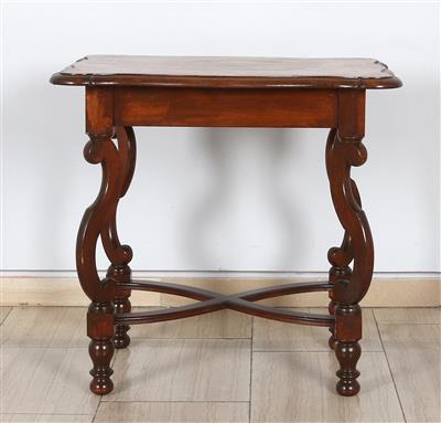 Kl. rechteckiger Tisch i. Frühbarockstil, - Furniture and Decorative Art