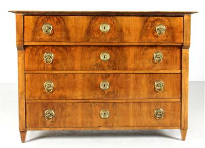 Biedermeier-Schreibkommode, - Saisonabschluß-Auktion Möbel