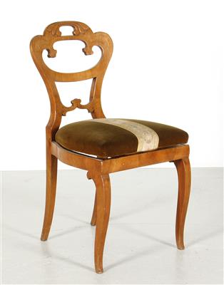 Bierdermeier-Sessel um 1830/35, - Mobili e arti decorative