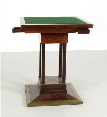 Jugendstil-Spieltisch, - Summer auction Furniture