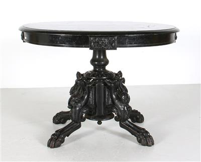 Ovaler Historismus-Tisch, - Summer auction Furniture