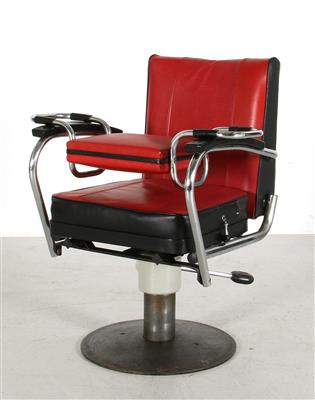 Friseur-Stuhl, - Furniture and Decorative Art