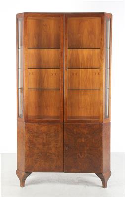 Große Art Deco Vitrine, - Furniture and Decorative Art