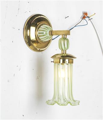 Messingapplike, - 130 Vintage Lamps