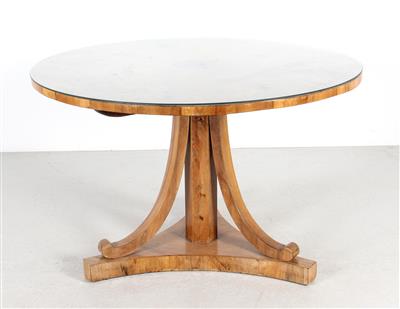 Runder Biedermeier Tisch, - Furniture